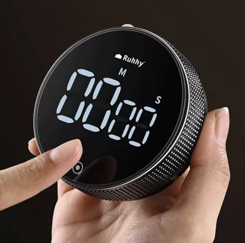Digital Timer med Magnet & LCD-skjerm - Kjøkkentimer 96