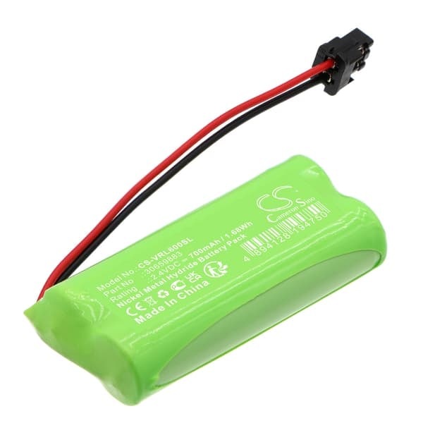 TS Battery for Alarm for Volvo S60 / S80 / XC60 / XC70 with Ni-MH Technology