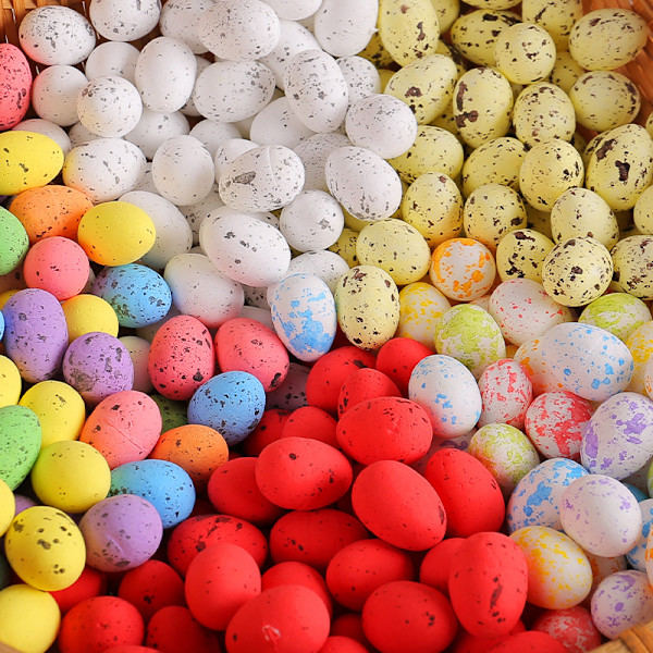 250 Mini Påskeeggpyntegjenstander