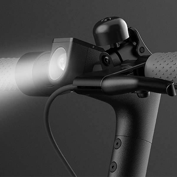 TS-Aluminiumlegering Scooter Horn Ring med snabbfäste Kompatibel för M365 Pro 1s Elscooter