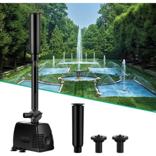 TS-Jet Vandpumpe til springvand, bassin, dam, have 1000L/t