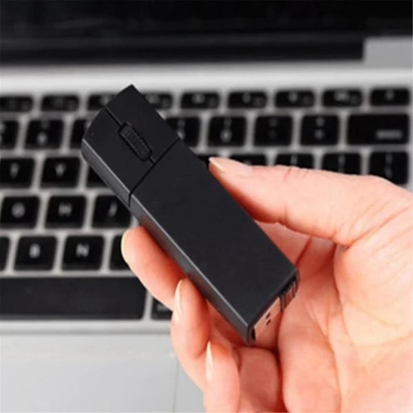 TS-Dual-mode Trådløs Bluetooth Mini Mus Opladning Egnet Til ///laptop Mini Mus Sort