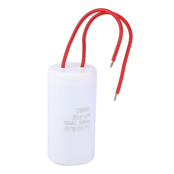Cbb60 Instikkskondensator 25uf 450vac For Hjemmeelektronikk 25/70/-20