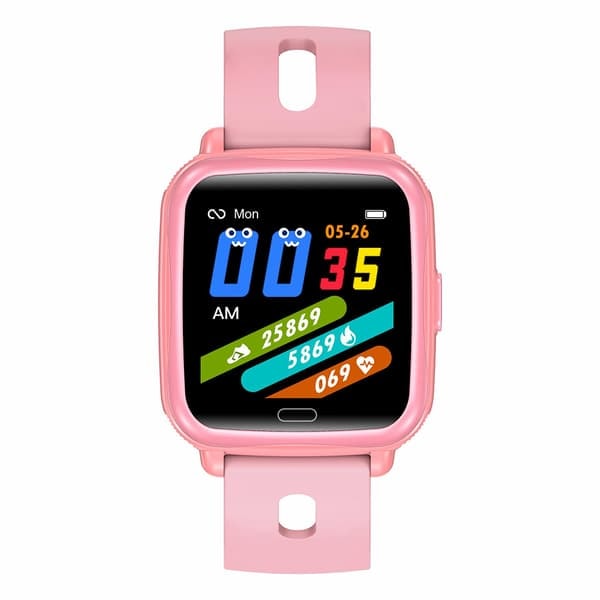 TS-Denver SWK-110MK2 Smartwatch for Kids with Heart Rate and Blood Pressure Sensor - Pink