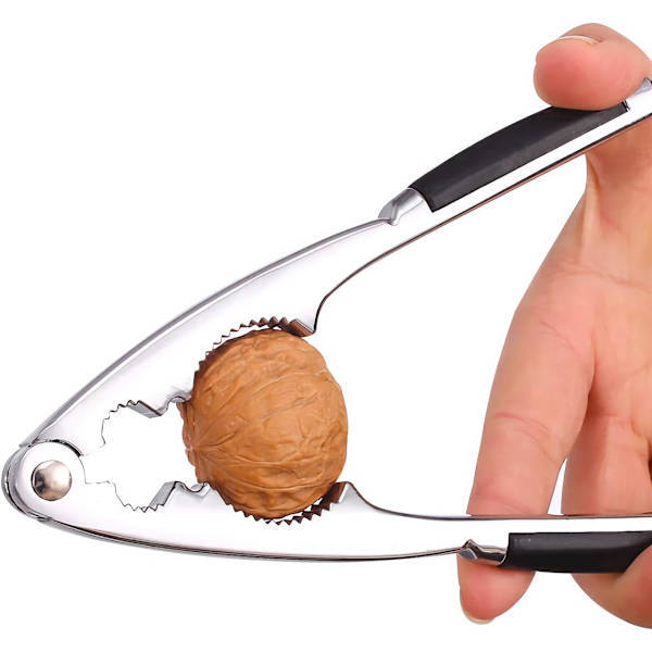 Nutcracker with Non-Slip Handle, Seafood Cracker, Pistachio Tool for Hazelnut/Walnut/Peanut/Pistachio
