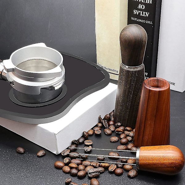 Espresso kafferörare, kaffepulveromrörningsverktyg för espressodistribution, med 58 mm espresso
