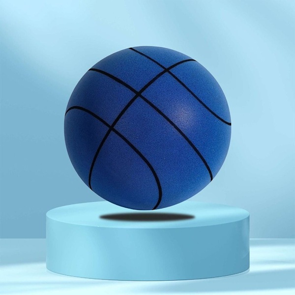 Stille basketball hoppende basketball BLÅ 18CM Blå Blue 18CM