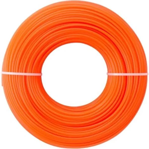 TS-100m Trimmertråd 2,4 mm Diameter Tråd for Gressklipper Nylon