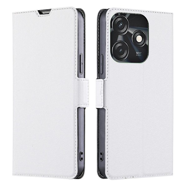 For Tecno Spark 10C 4G PU Leather Drop-proof Phone Flip Case Stand Card Slot Protective Cover