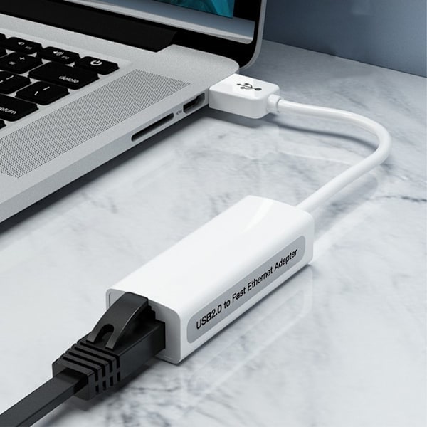 RTL8152B USB Ethernet-adapter, USB2.0 til RJ45 Gigabit USB Netværksadapter