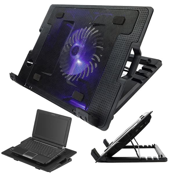Køleplade LED laptop pad 17