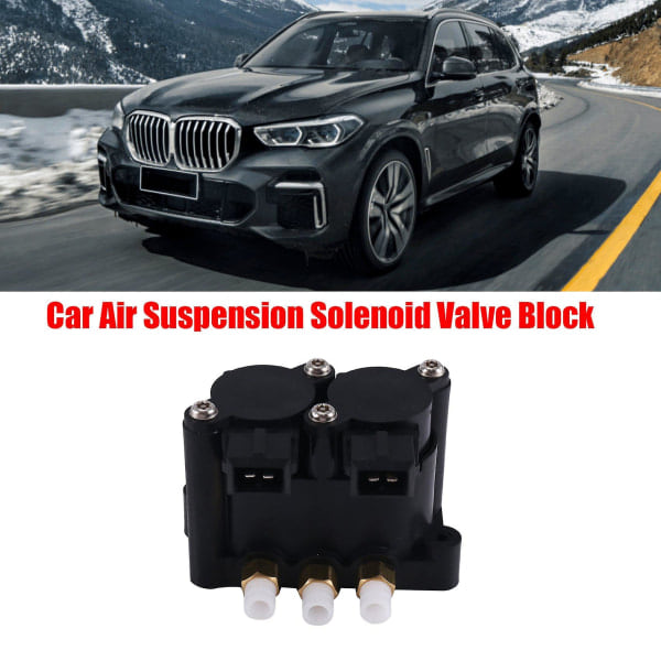 37226787616 Ilmajousituksen solenoidiventtiililohko X5 E65 E66 E53 E39 37221092349 4722525610 37226778773 Musta