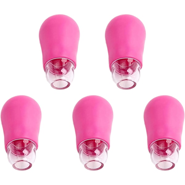 Ägguleseparator i silikon, bärbar äggule- och vitseparering, separerar äggulor från äggvitor för kök, hotell eller hemmabruk, 5-pack