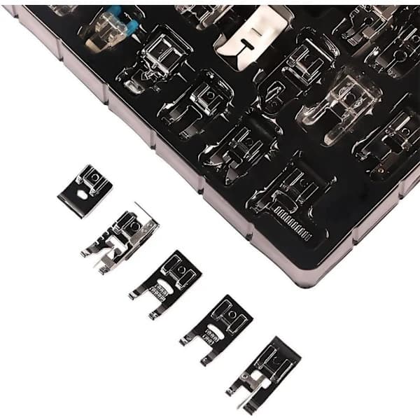 42-Piece Professional Sewing Machine Presser Foot Set for Home