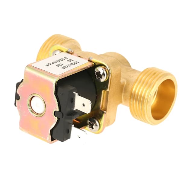 1 st DC12V G3/4 Normalt Stängd Elektrisk Magnetventil i Mässing för Vatten 0.3