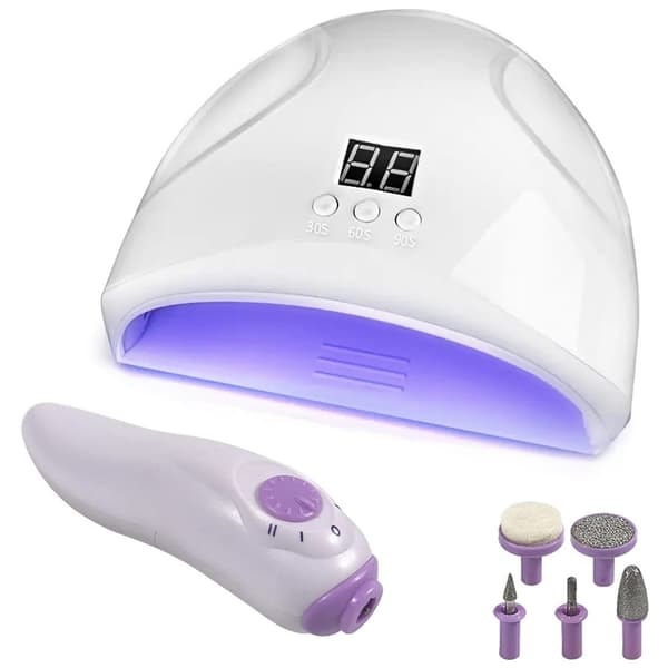UV Lampe til Negle - Tørrer Negle - Neglelampe - 12W