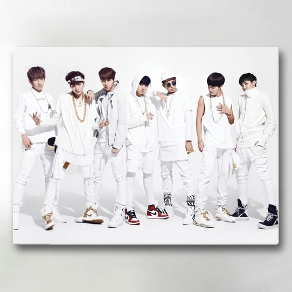 Lærredsbillede / Billede - BTS - 40x30 cm - Canvas