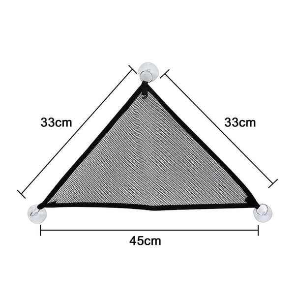 Bearded Dragon Lizard Triangle Hammock Reptile Hanging Bed