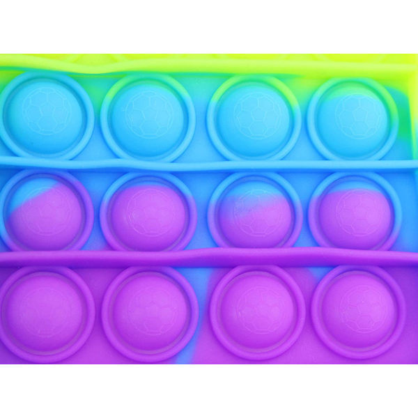 Pop It Fidget-leksaker, tryck på bubbelpop-leksak