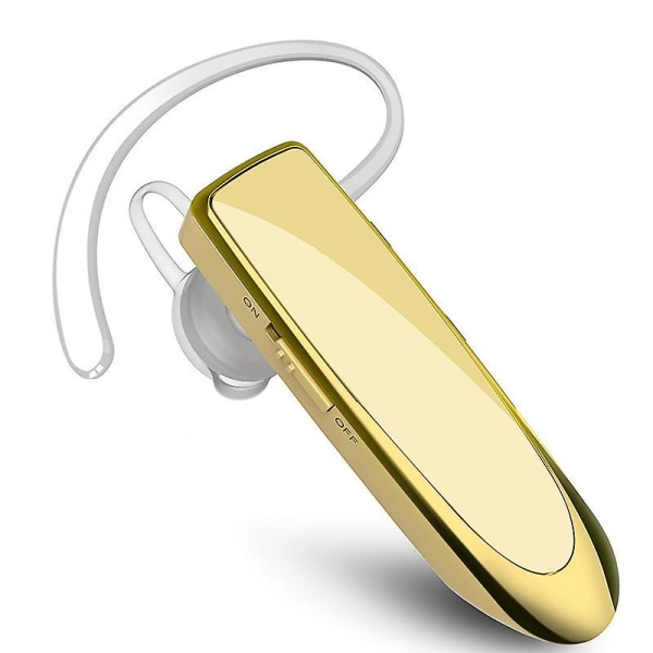 Bluetooth Earpiece V5.0 trådlöst handsfree-headset med mikrofon gold