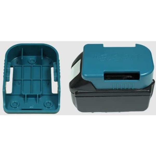 TS-Pack med 5 Batterihållare för Makita, även för Bosch 18V Batterilock, Batterihållare för Bältesklämma