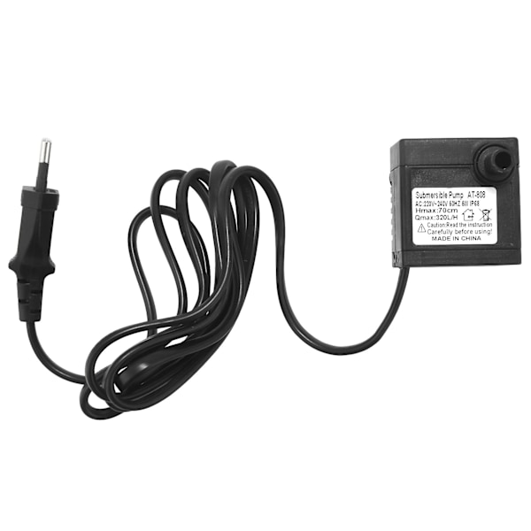 TS-Ac 220-240v 5w Dränkbar Vattenpump För Akvarium Damm Fontän Eu-kontakt