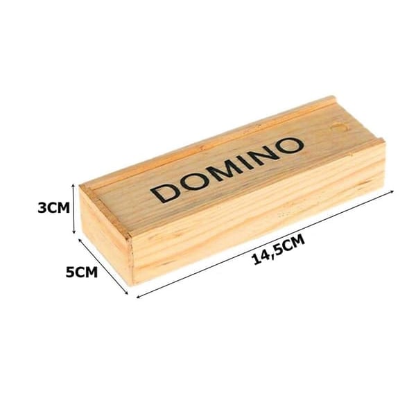 Domino / Domino i låda – Trä