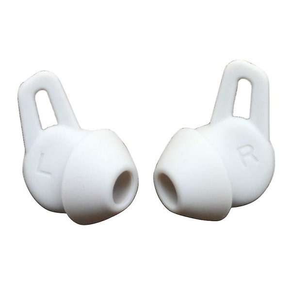 Ersättningshörlurar i silikon Headset med trådbundna hörlurar för Huawei Freelace Pro White Small