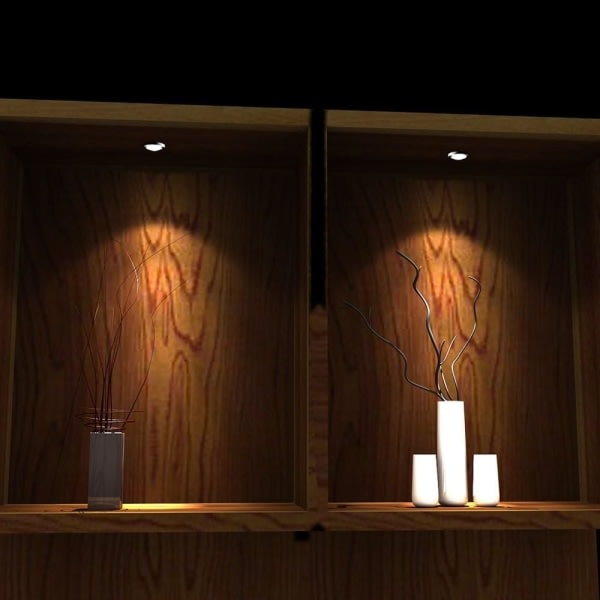 MR11 GU4 LED-spotlight Pære 3W 12 Volt Ultra Bright Tilsvarer 35W Halogen Pære 280LM 30° Strålevinkel Kald Hvit 6000K 6 Pakning