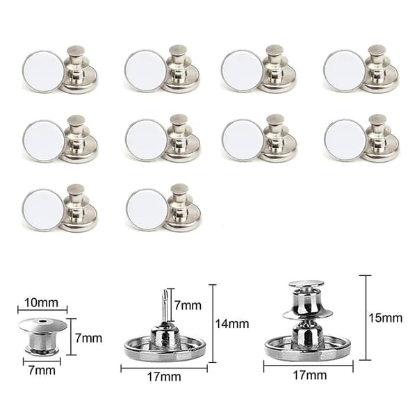 TS Syfria byxknappar 10-pack