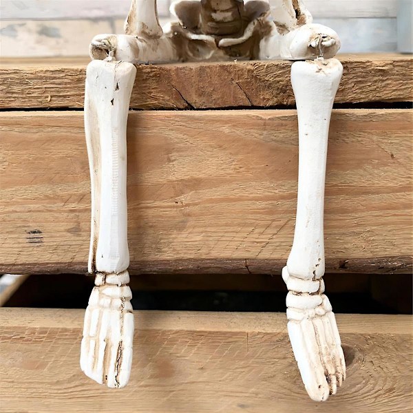 TS-3 stk. Halloween Spøgelse Kranie Resin Dekoration Uhyggelig Rekvisit Halloween Dekoration Indendørs Udendørs Horror