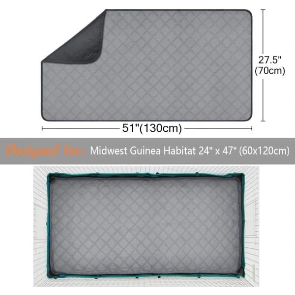 Burmatta Marsvin 60x120 cm 2-pak GINISWEETY