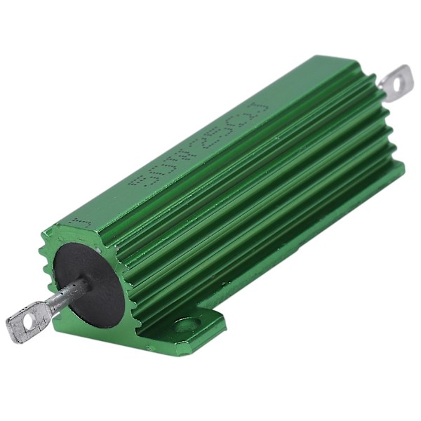 TS-Aluminium Kabinet 50w 25 Ohm Chassis Monteret Trådviklet Modstand Grøn
