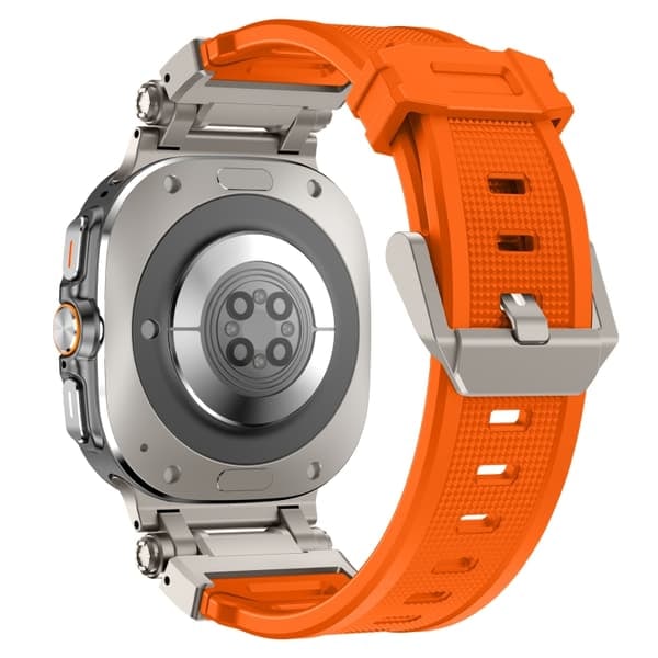TS-Silikonearmbånd til Samsung Galaxy Watch Ultra 47mm med Quick Release - Orange