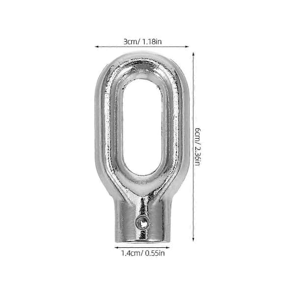 Markise Ringkrok Markiseløft Maskin Ring Markiseløft Sveivkrok Markiseløft Aluminiumlegering Ring Markise Snekkegir Kraftige Markiser Maskinvare Silv...