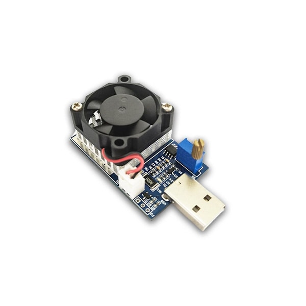 TS-15w USB Elektronisk Lastmodul Justerbar Konstant Strøm Elektronisk Laster Aldringsutlader Inte