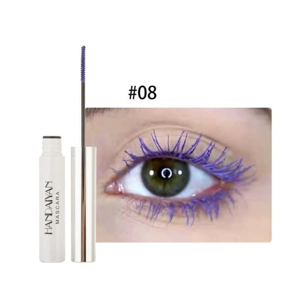 Farverig Mascara Vandtæt Fin børste 8#