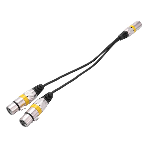 30 cm 3-benet XLR Han til 2 XLR Hun Y Splitter Aud
