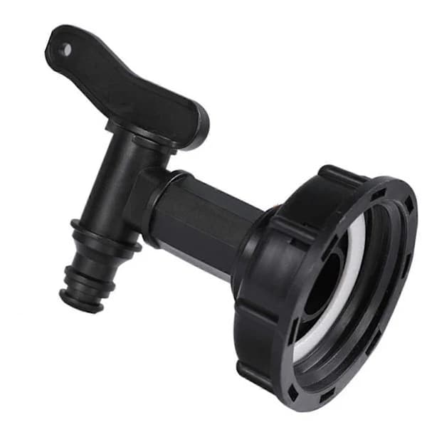 Holdbar IBC Tank Hane Adapter Tilslutningsventil Udskiftningsventil Have Hjem Ventil Tilbehør