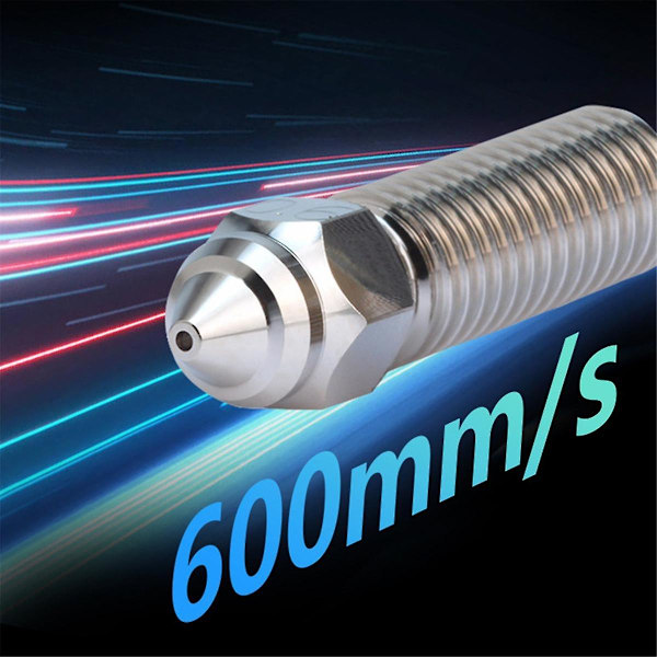 TS-For K1, K1 Max Skriver Høytrykksdyser 0.4mmx2stk/0.6mmx2stk/0.8mmx1stk/1mmx1stk 6stk Totalt