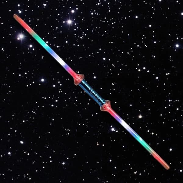 2-pakning - Doble Lasersverd / Sverd med Laser - 75cm
