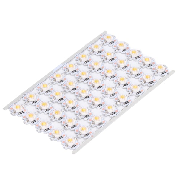 LED-chiplampe med høj lysstyrke, energibesparende DIY-lamper med aluminiumplade til 1W 12V projektører, skabsbelysning, rosa lys