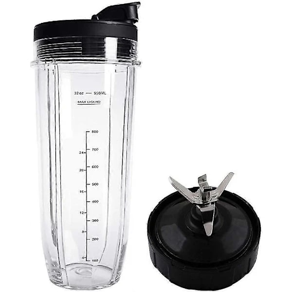 32 Oz Kopp och 7-bladsblad för Nutri Ninja