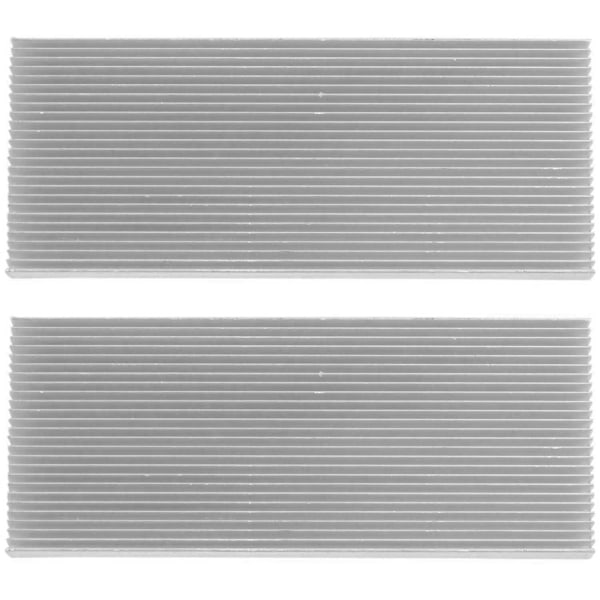 TS-Aluminium Kylfläns för LED-förstärkare Transistor 100x41x8mm