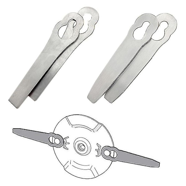 2 Metalliterää Stihl Polycut 2-2 -ruohotrimmeriin - Tyyppi B{HH}