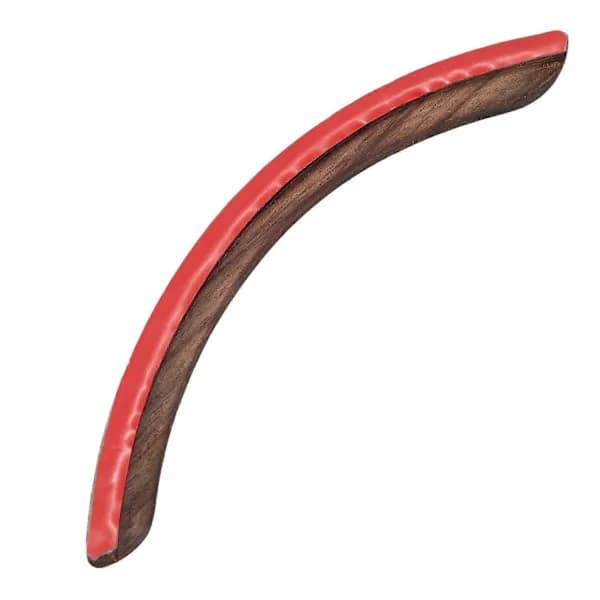 Rosewood Figured Solid Gitararmstøtte Gitardeler & Tilbehør Erstatning for 39-41 Tommer Akustisk