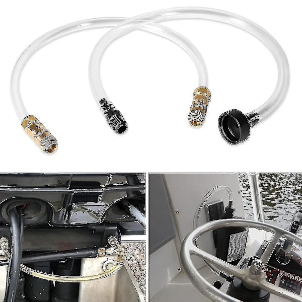 Hydrauliskt styrsystem - Luftnings- och påfyllningsslang Båtluftningssats Påfyllningssats för Seastar hydrauliska styrsystem