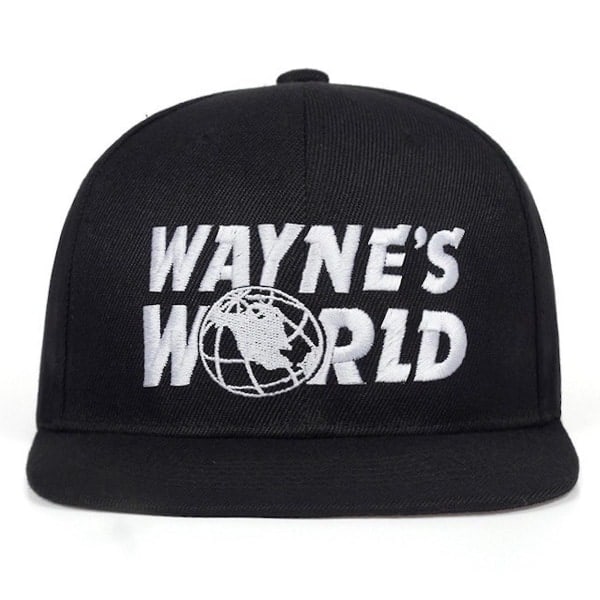 Wayne's World Baseball Cap Bekväm Snapback Justerbar Sportmössa