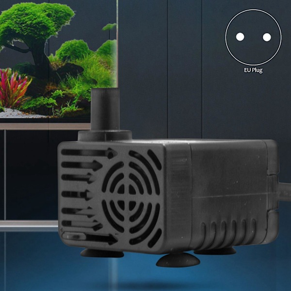 TS-Ac 220-240v 5w Dränkbar Vattenpump För Akvarium Damm Fontän Eu-kontakt