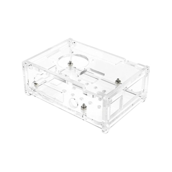 TS-For Banana Pi M2 Akryylikuori Jäähdytystuulettimella Banana Pi M2 -kehityskortille, Suojakuori